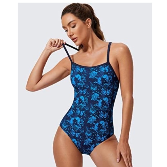 One Piece Bathing Suit for Women Womens Swimsuits Tummy Control Modest Size 42 - Picture 3 of 4